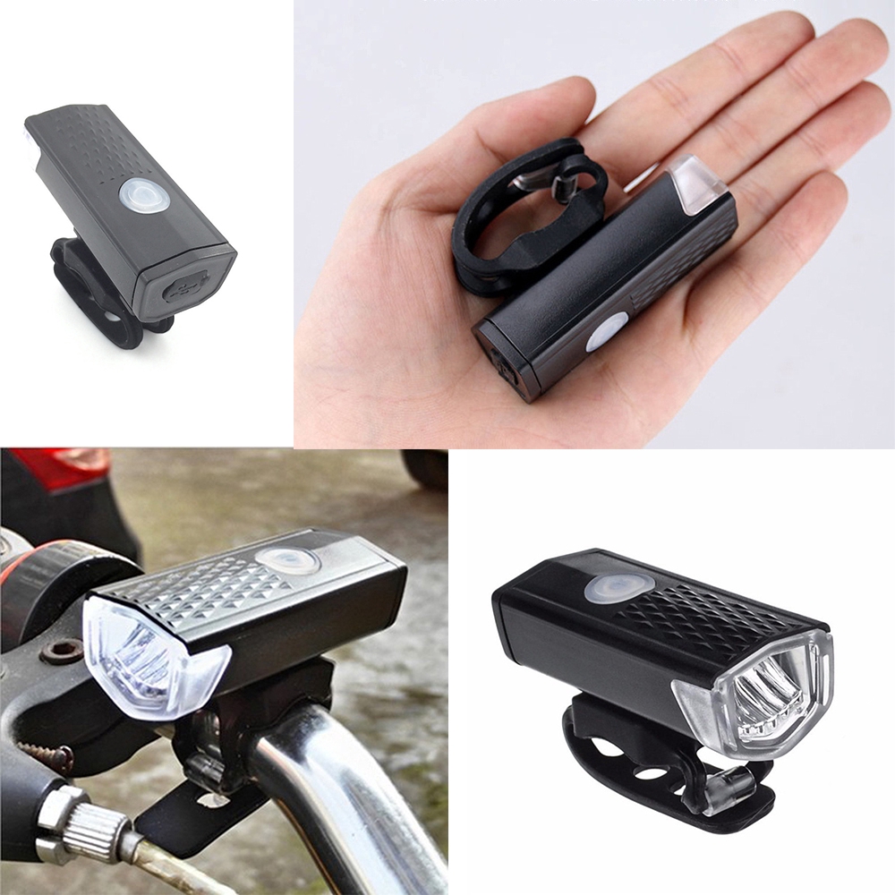 Đèn pha độ sáng cao, đèn trước xe đạp sạc qua cổng Micro USB