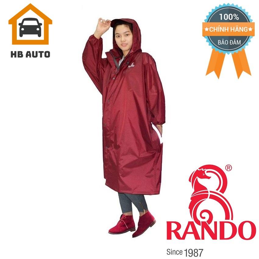 [FreeshipMAX] [HCM]Áo mưa Rando Bisur dây kéo (bít sườn) APNS-33