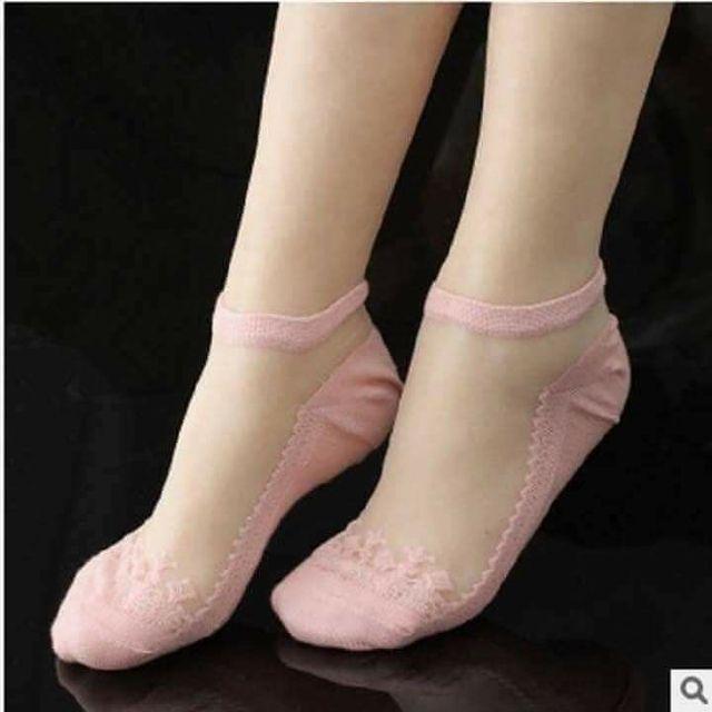 Combo 5 đôi tất ren công chúa nhiều màu