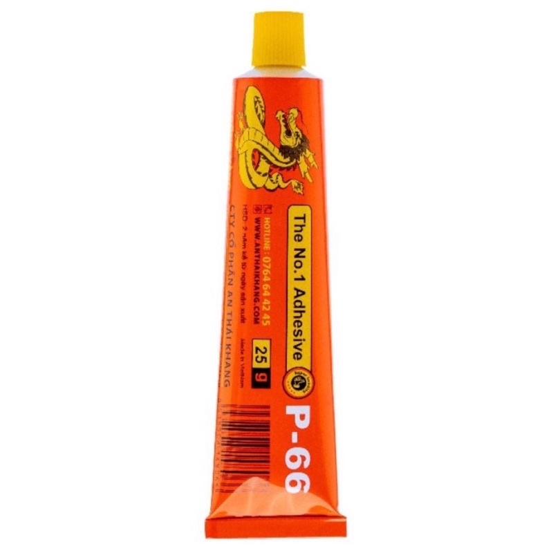Keo tuýp dán da dán dép P66 Mỡ bò bôi trơn Keo chống dột