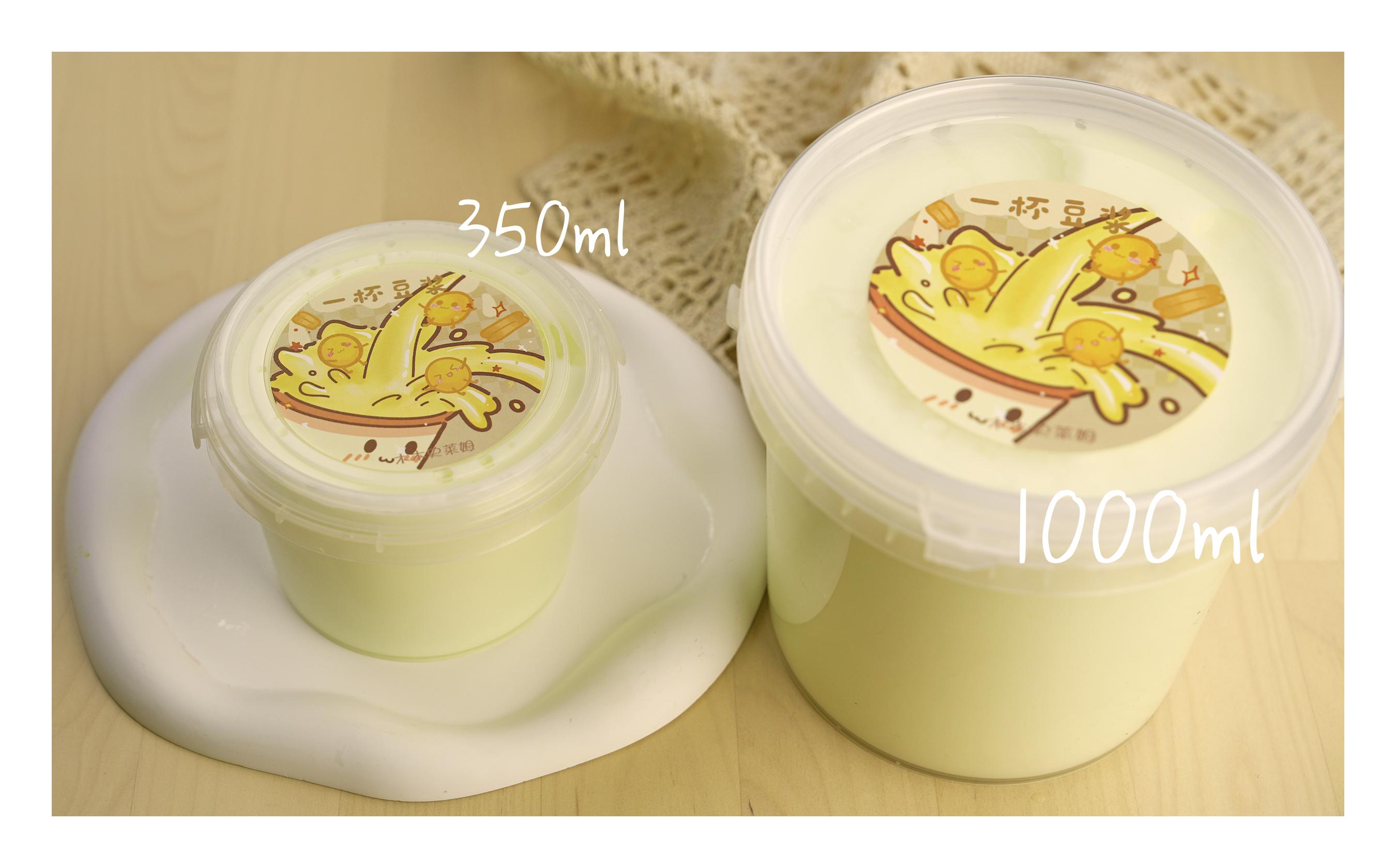 Slime, slam nước sữa đậu nành 350ml