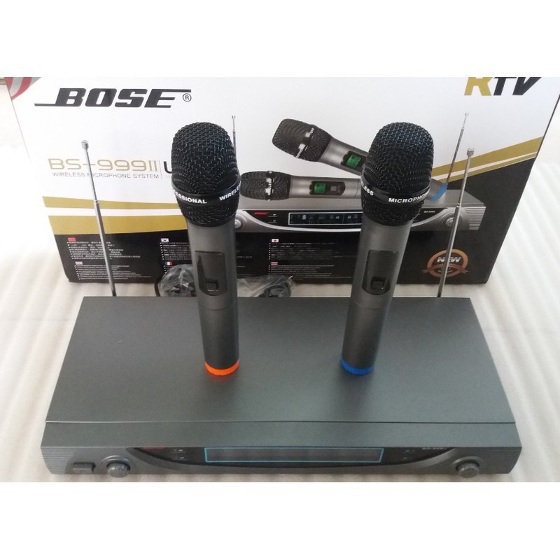 Micro Karaoke Không Dây Bs 999 Ii