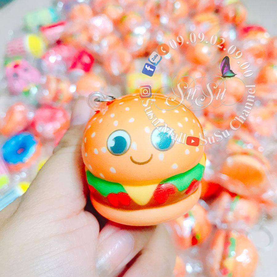 [HCM][Giảm thêm 8%] Squishy mini hambuger  squishy giá rẻ  squishy chậm tăng  squishy siêu mềm – Sumo mall