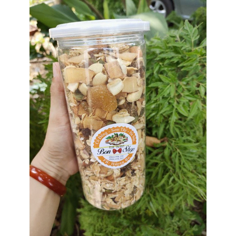 500G NGŨ CỐC GRANOLA ĂN LIỀN SIÊU HẠT