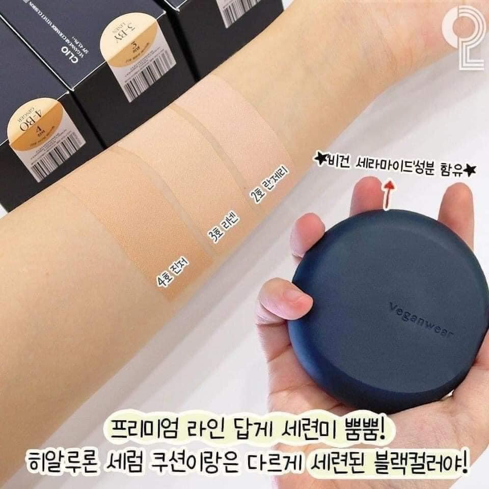 [GIẢM 5% ĐƠN 129K]PHẤN NƯỚC CUSHION CLIO VEGANWEAR