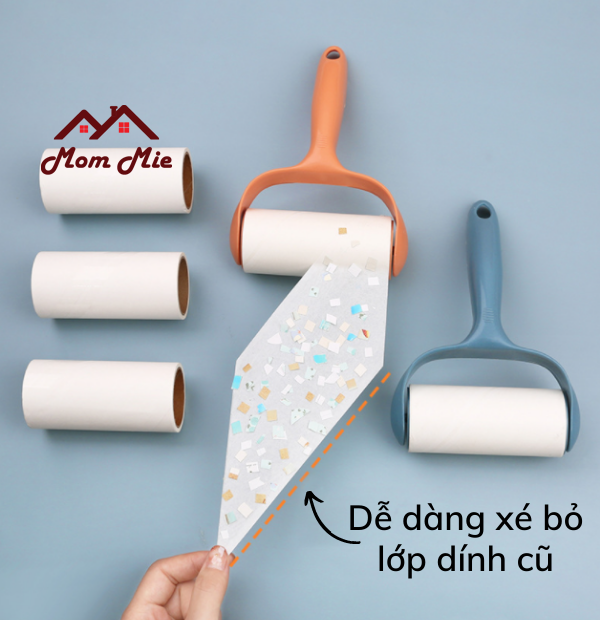[Hcm]Dust Roller for Clothes, Sofas, Carpets, Shoes - Hair Dust Roller Paper - K017