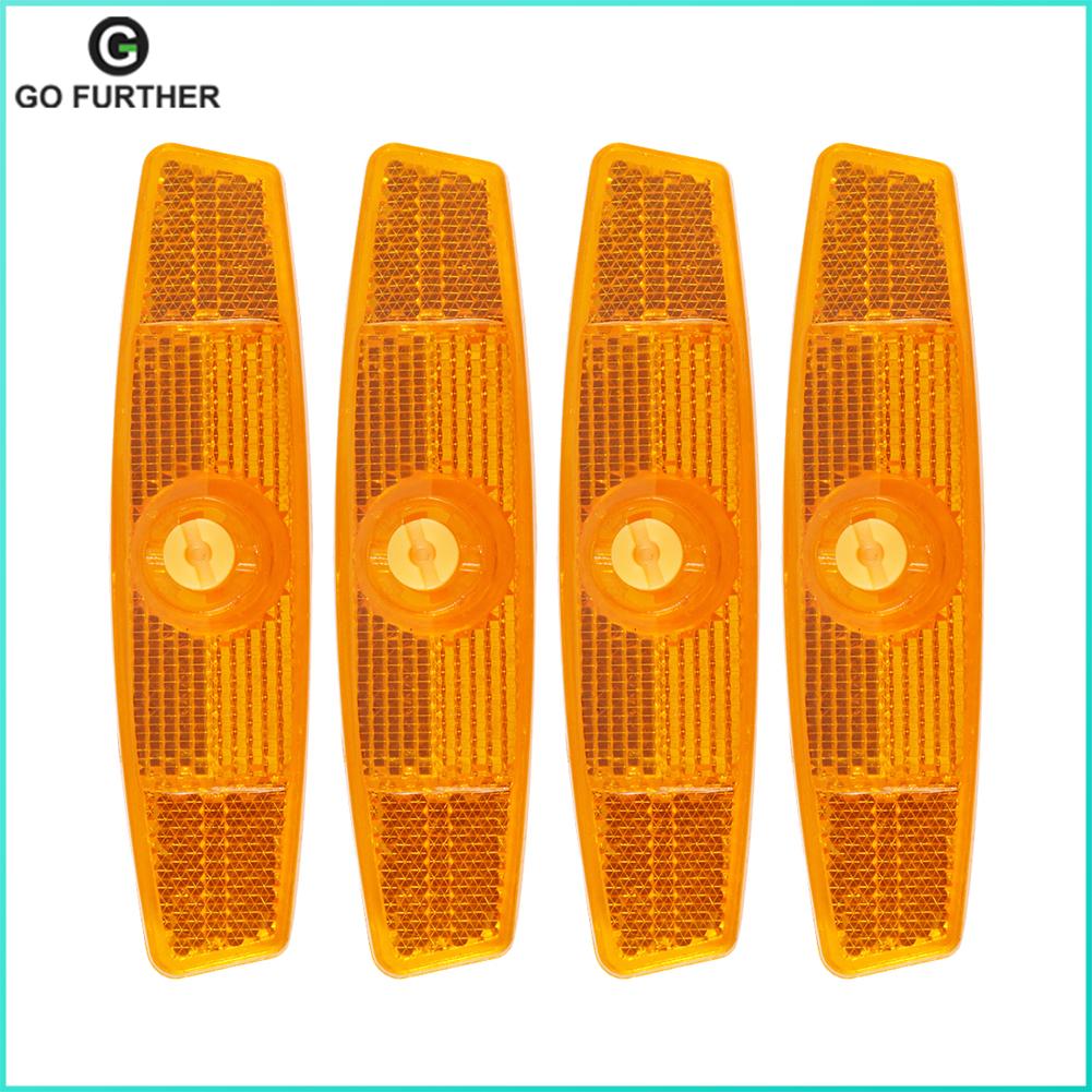 4pcs Bike Warning Spoke Reflector MTB Bicycle Wheel Rim Reflective Clip
