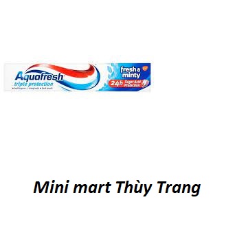 Kem Đánh Răng Aquafresh Fresh and minty 100G