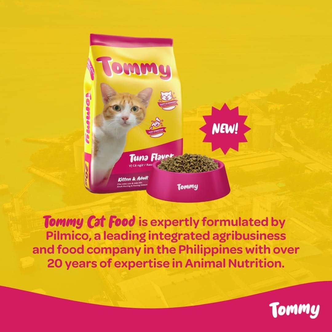 Hạt Cho Mèo Mọi Lứa Tuổi Tommy 500g (Philippines) - Vị Cá Ngừ - [Nông Trại Thú Cưng]