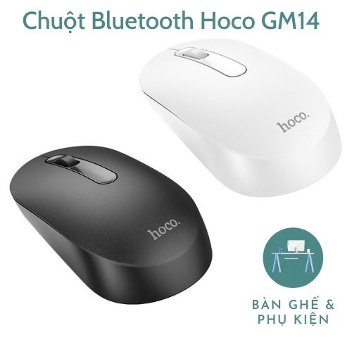 Chuột máy tính bluetooth Hoco GM14 - Bảo hành 12 tháng