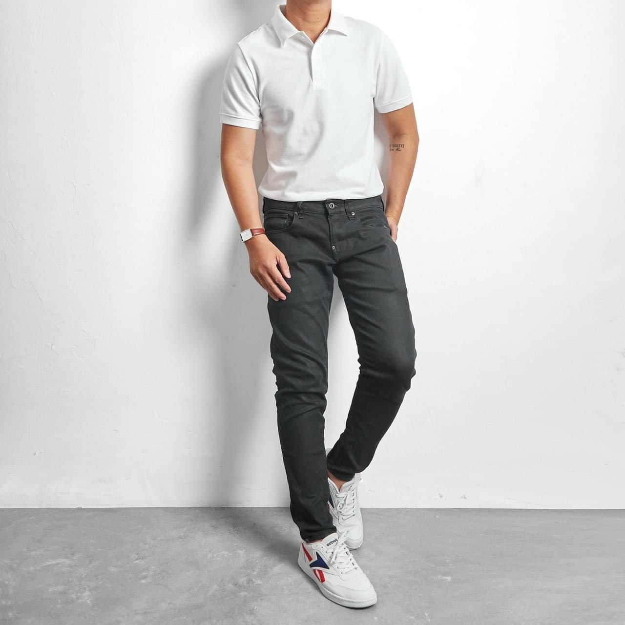 Áo thun POLO nam vải thun lanh cao cấp