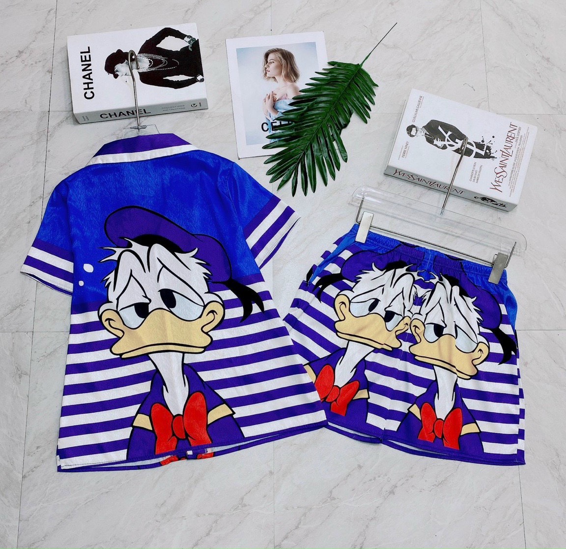 [Free Ship 2024] Pijama lụa Mango Latin đùi in 3D sale sốc - bộ ngủ lụa đùi