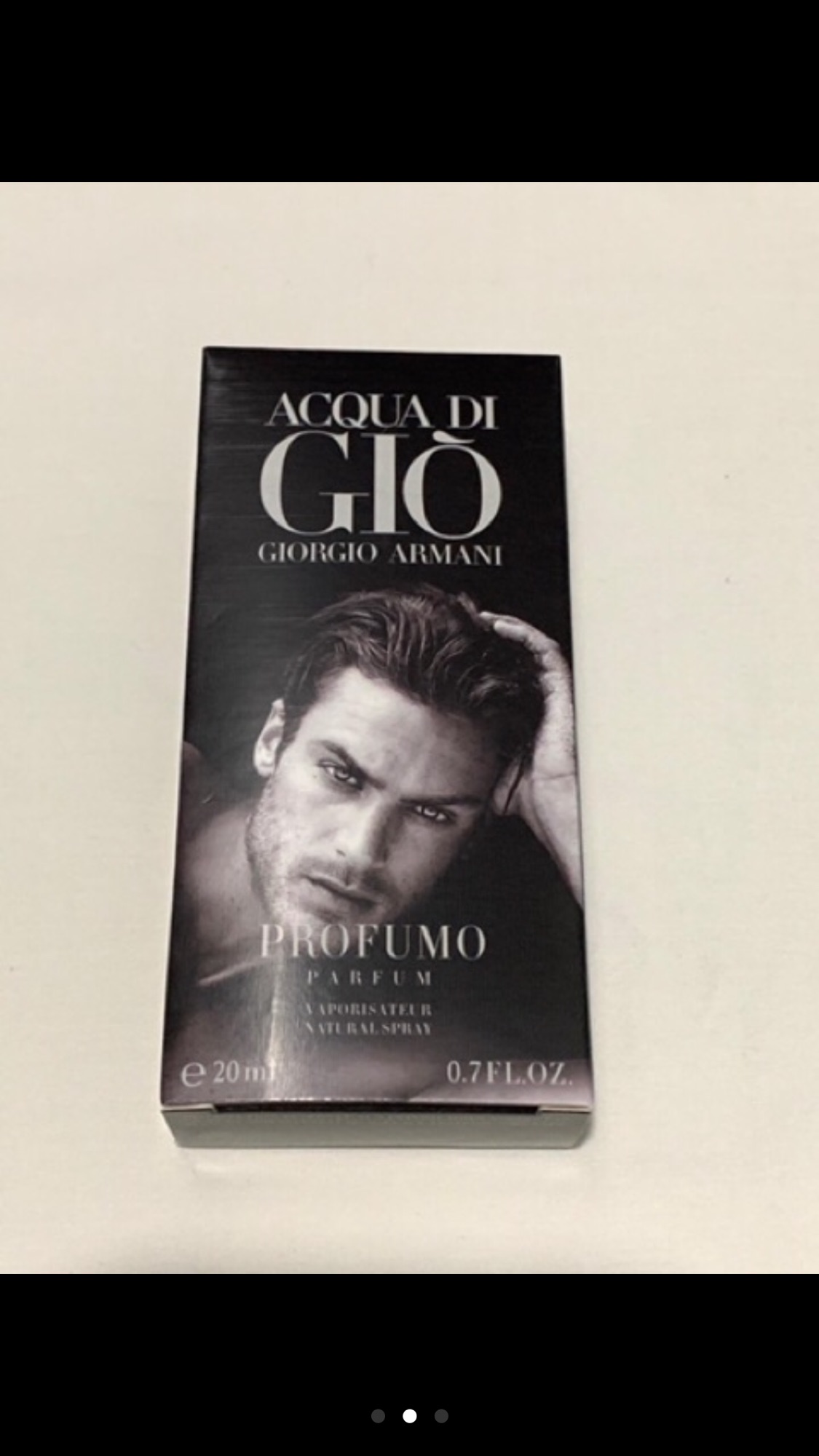 Nước hoa mini Giò Đen 20ml