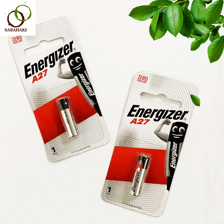 Combo 2 vỉ Pin A27, pin cửa cuốn Energizer A27 12V chính hãng