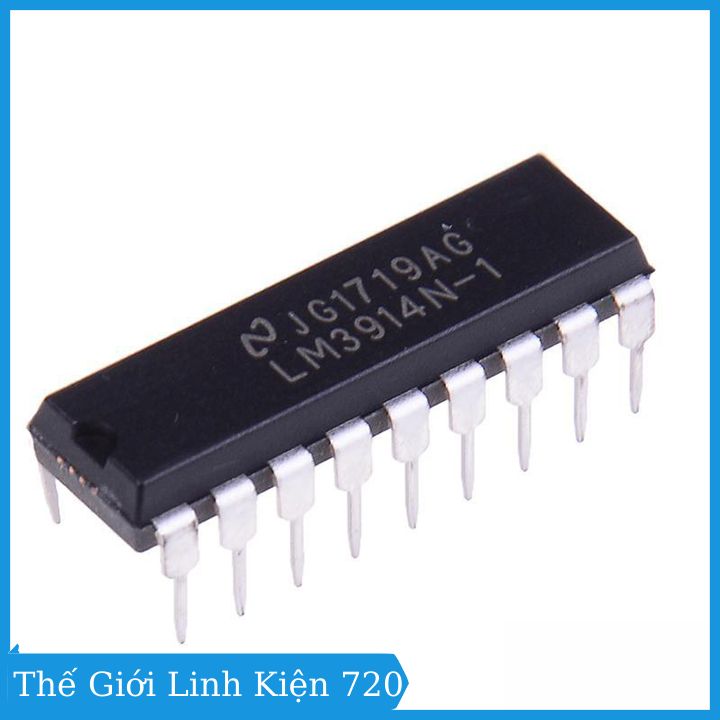 LM3914N kiểu chân cắm DIP18