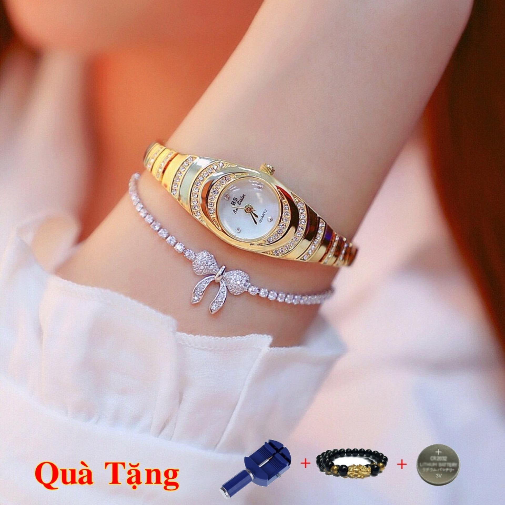 [HCM]Đồng hồ nữ mặt nhỏ BS BEE SISTER - BS15