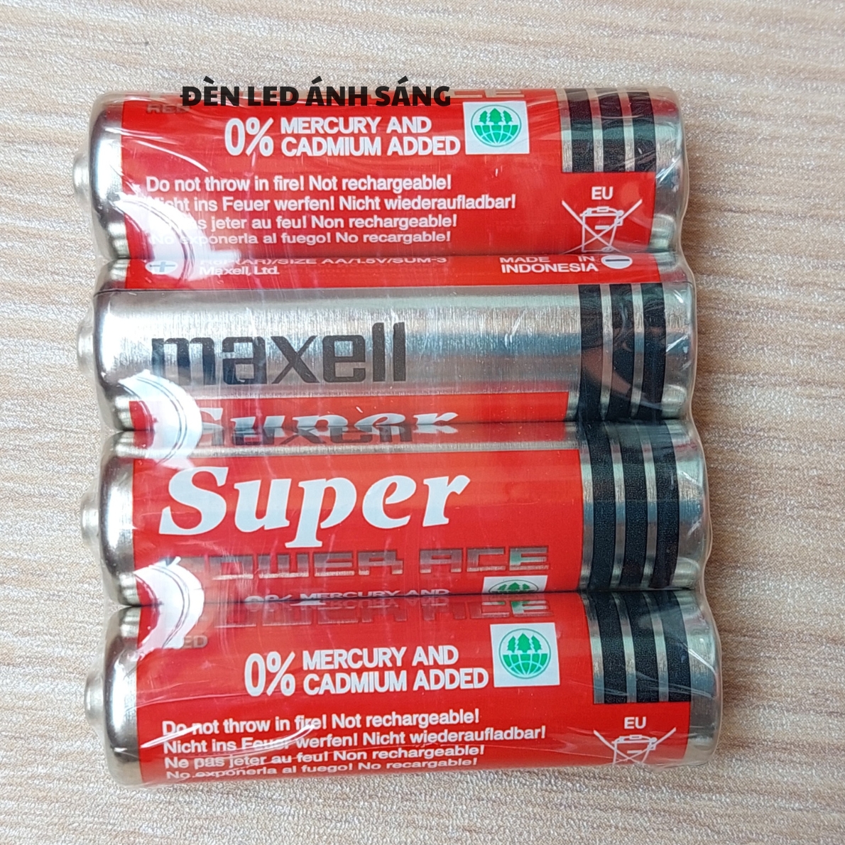 Pin 2A (AA) Pin tiểu Super Maxell Đỏ 1.5V
