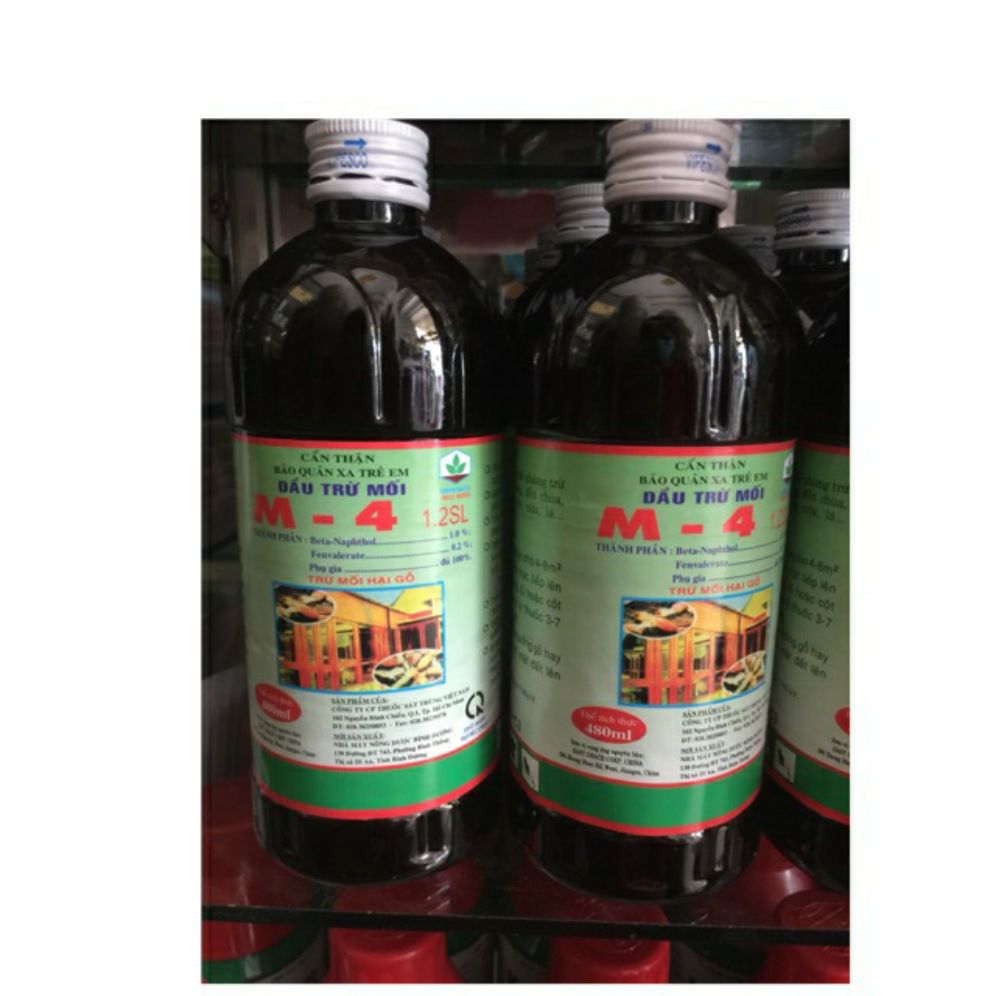 dầu trừ mối M4 - 480ml/chai