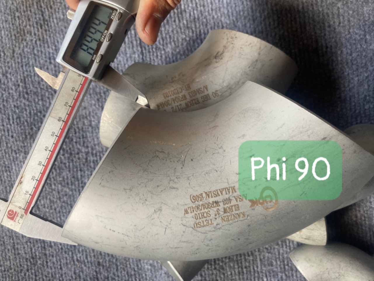 co hàn inox 304 SCH10 phi 21/27/34/42/49/60/76/90