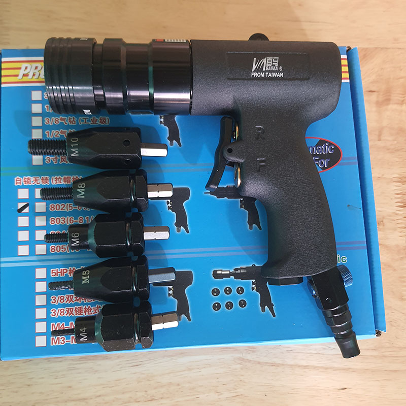 Máy  rút đai ốc,ốc tán,ecu bằng hơi