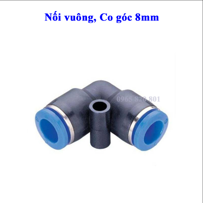 [Bịch 5 cái] Cút góc nối ống 8mm phun sương