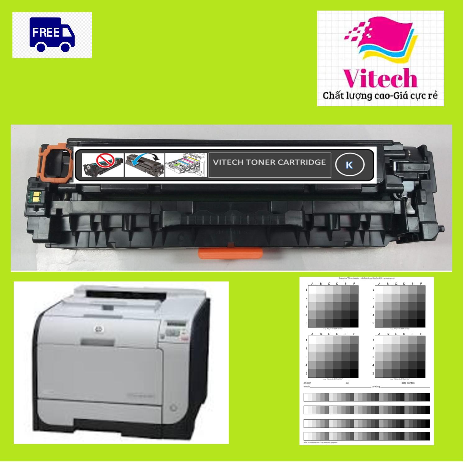 [HCM]Hộp mực màu đen HP 305A CE410A-Dùng cho HP LaserJet Pro 300 color MFP M375 400 color M451dn-Xuất hóa đơn đỏ.