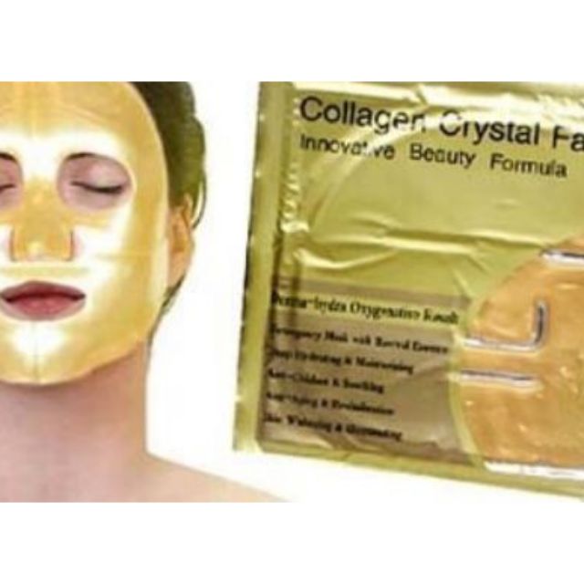[COMBO] 10 MẶT NẠ COLLAGEN Vàng Trắng (combo2m-25k, combo 5m 55k, combo 10m-100k,  combo 20m- 185k)