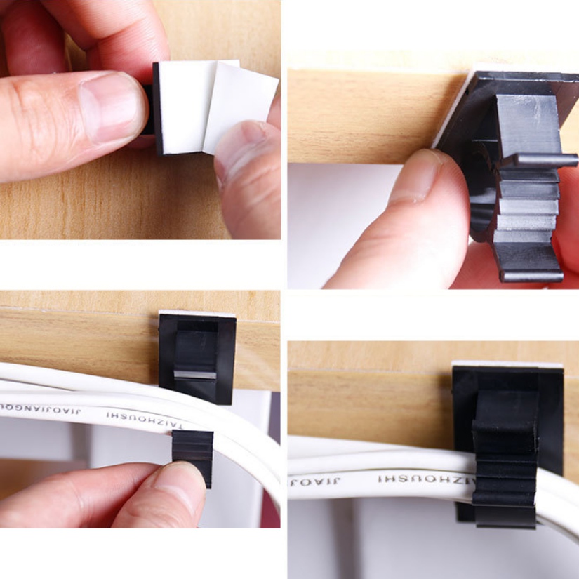 [HCM]Gói 10 cái móc dán cố định dây điện