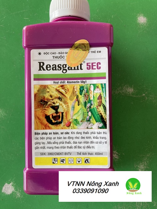Thuốc trừ sâu reasgant 5.0 ec - reagant5ec- reagant 5