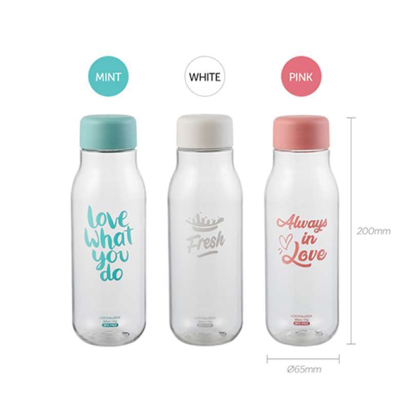 Bình nước nhựa Lock&Lock Milky HAP654 500ml