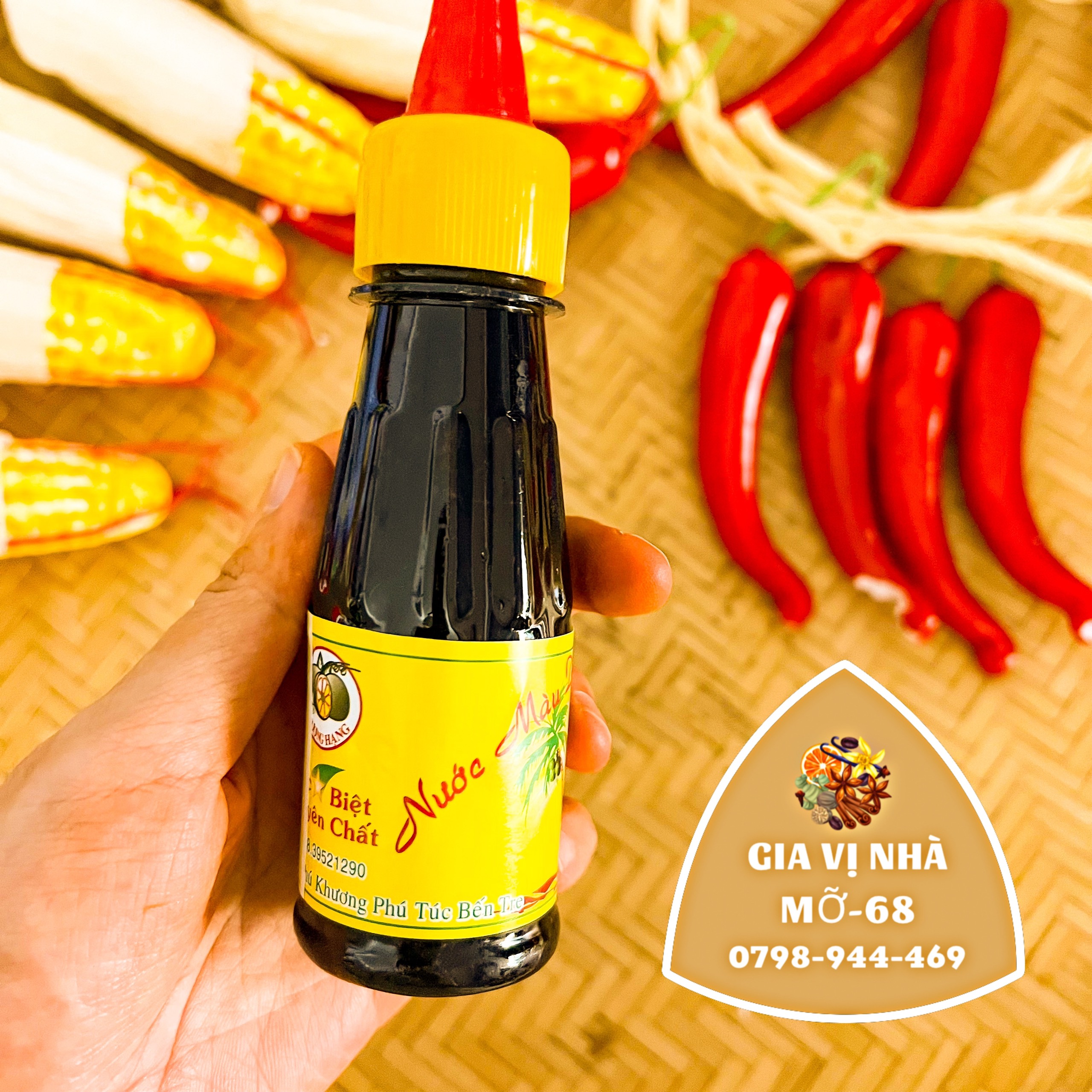 NƯỚC MÀU DỪA BẾN TRE THUẬN THÀNH - CHAI 100ML