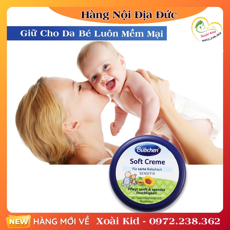 Kem dưỡng ẩm cho da Bubchen 20ml dùng được cho trẻ sơ sinh