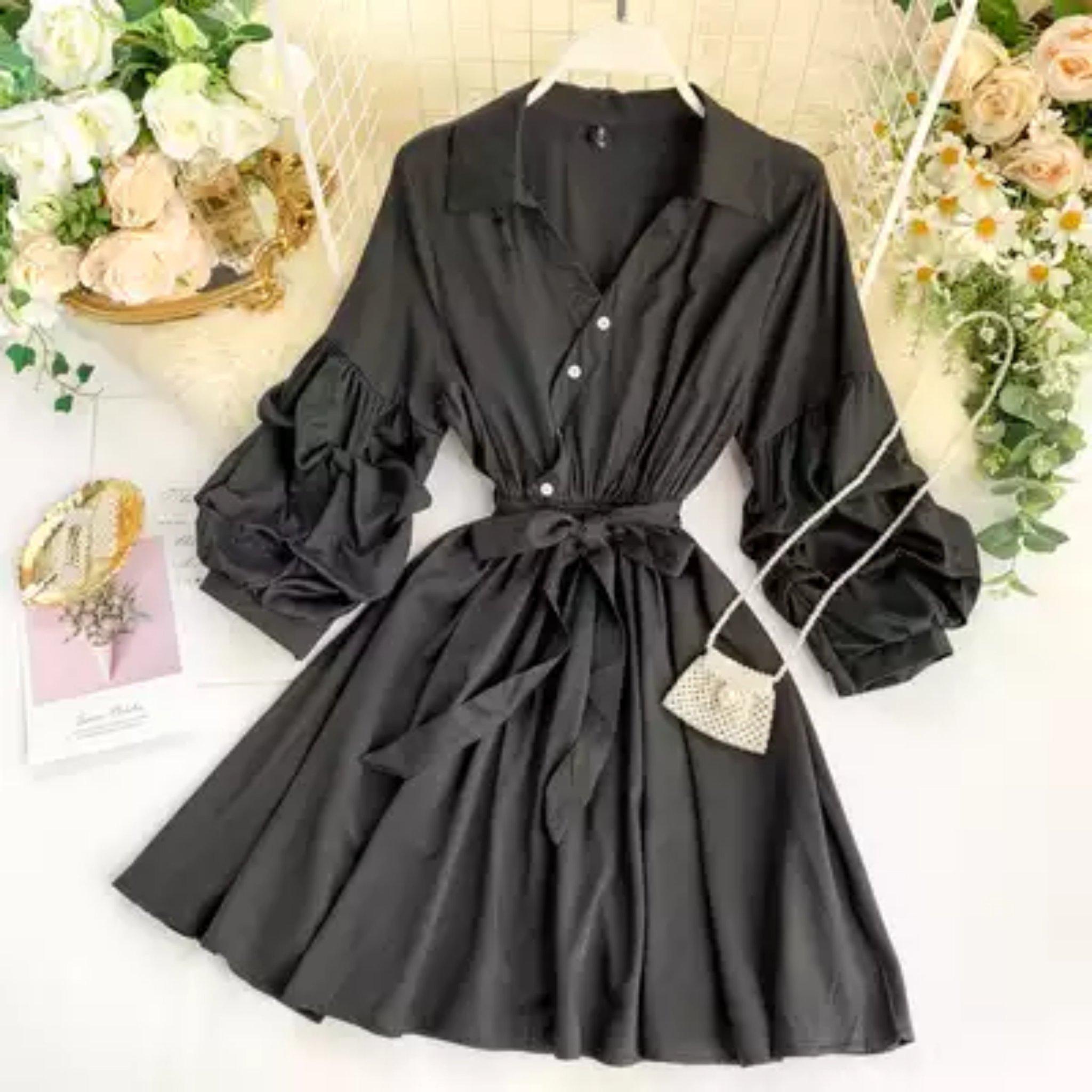 [HCM]ĐẦM XÒE HINA TAY XẾP LY