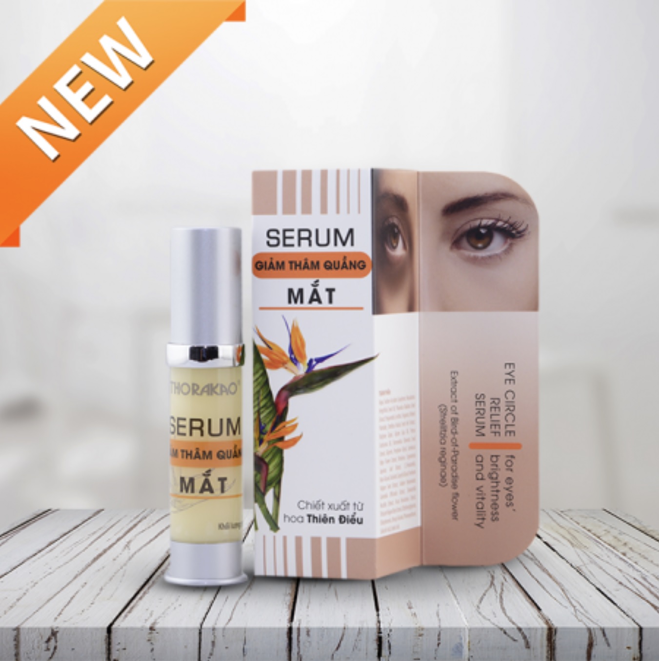 Serum thorakao giảm thâm quầng mắt 10gr