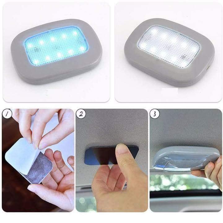 Đèn LED dán trần xe hơi, sạc bằng cổng USB