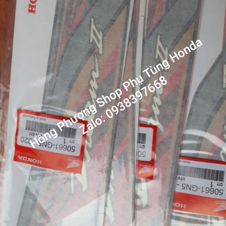 [HCM]BỘ TEM DREAM THÁI ZIN CHÍNH HÃNG HONDA