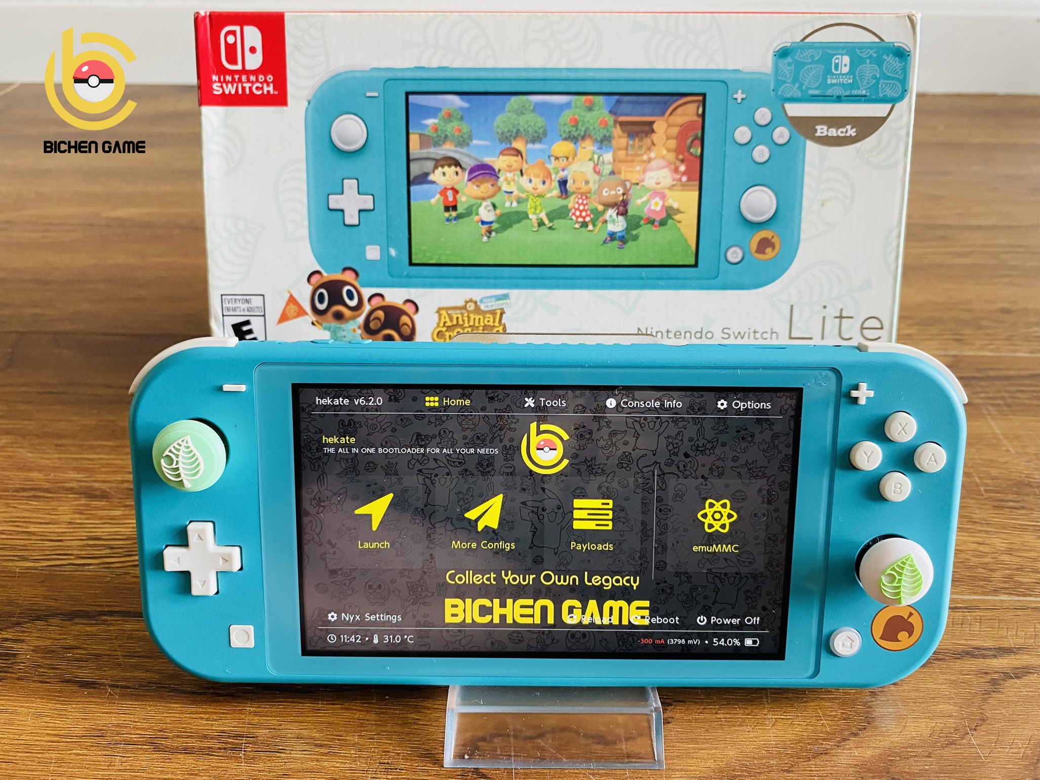 Máy chơi game Nintendo Switch Lite Mod Chip cài sẵn Game