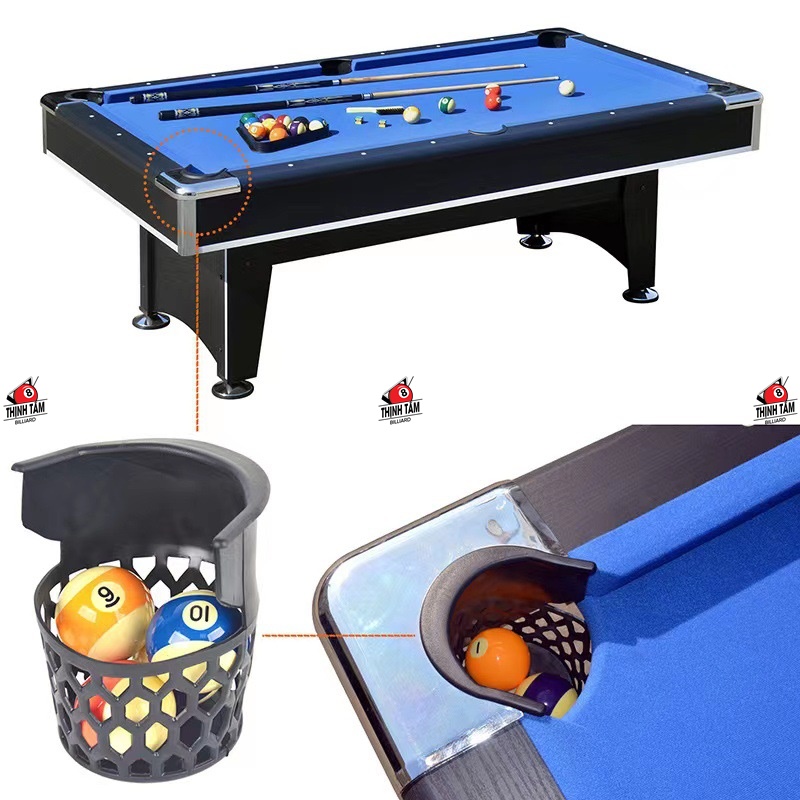 [THỊNH TÂM] Bộ 6 Rọ Lưới Bida Lỗ - Bi-A Pool [ Bộ Rọ Lưới Dù ]