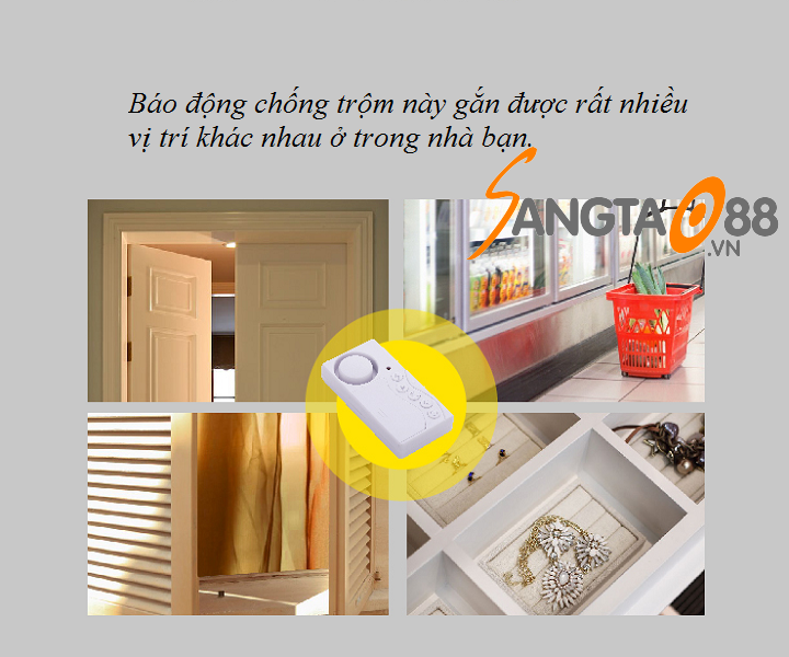 Báo động cửa mở cao cấp SF02c