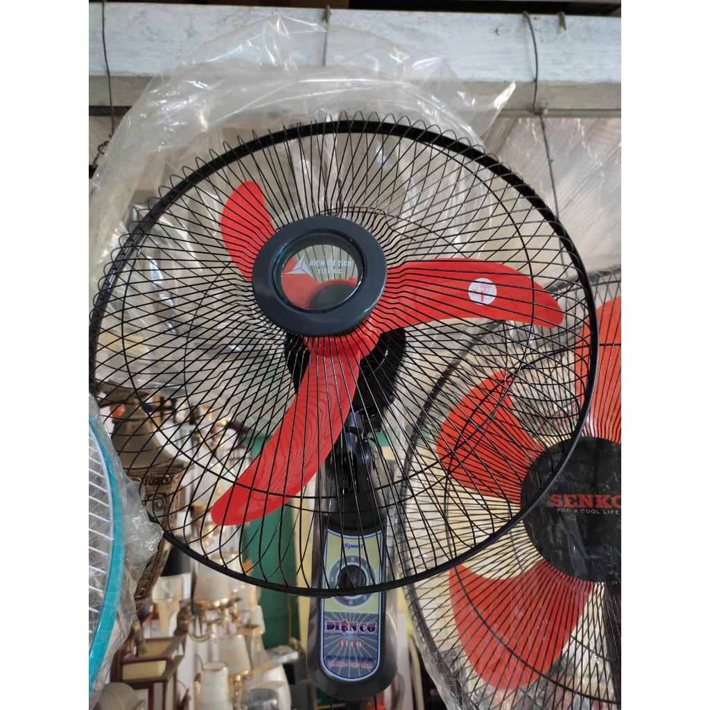 Quạt treo 2 dây cánh 400 TICO B400 (3 cánh trong/3 cánh đỏ)