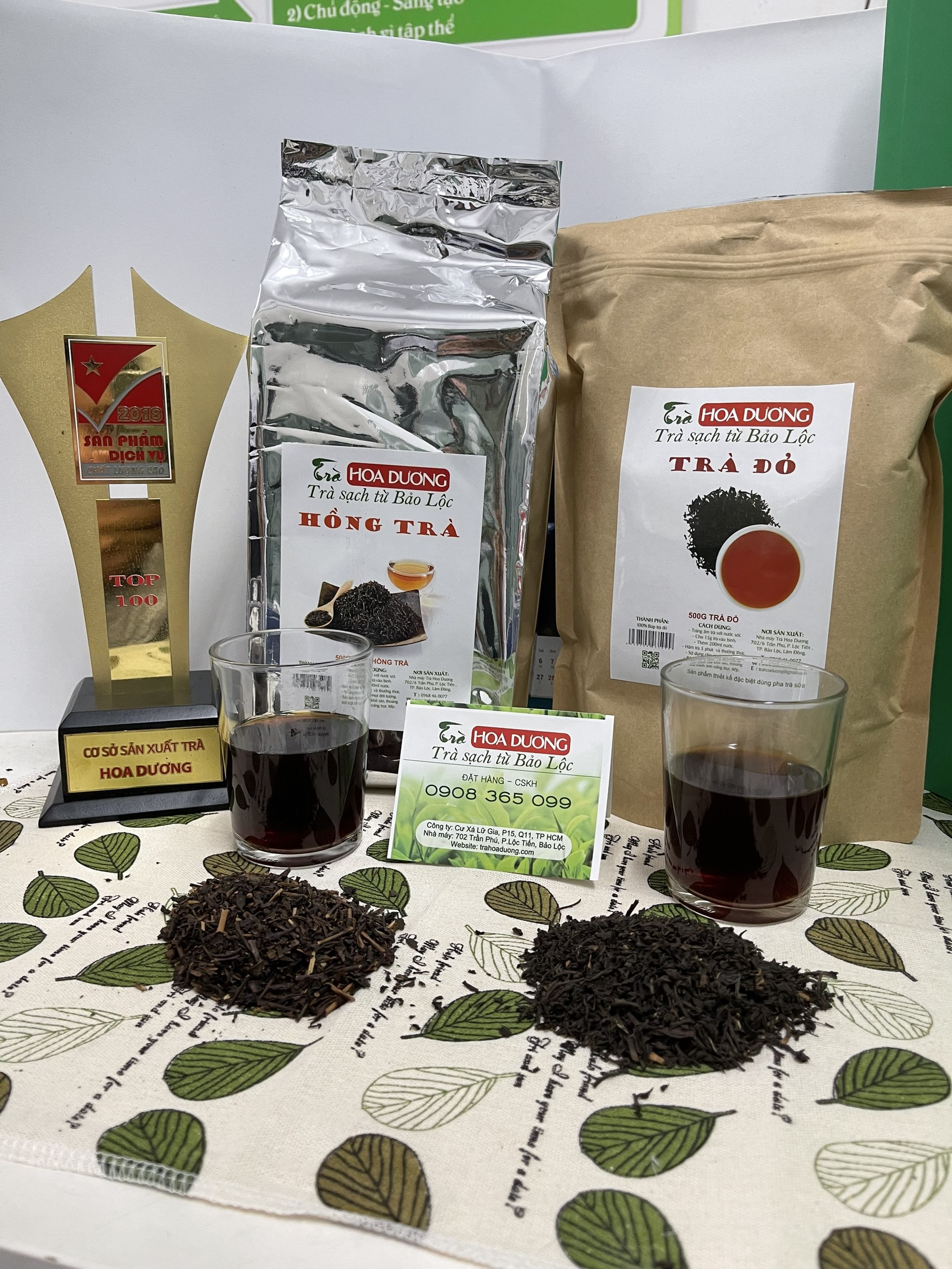 [HCM]TRÀ ĐỎ - TRÀ HOA DƯƠNG CHUYÊN BIỆT PHA CHẾ TRÀ SỮA 500g