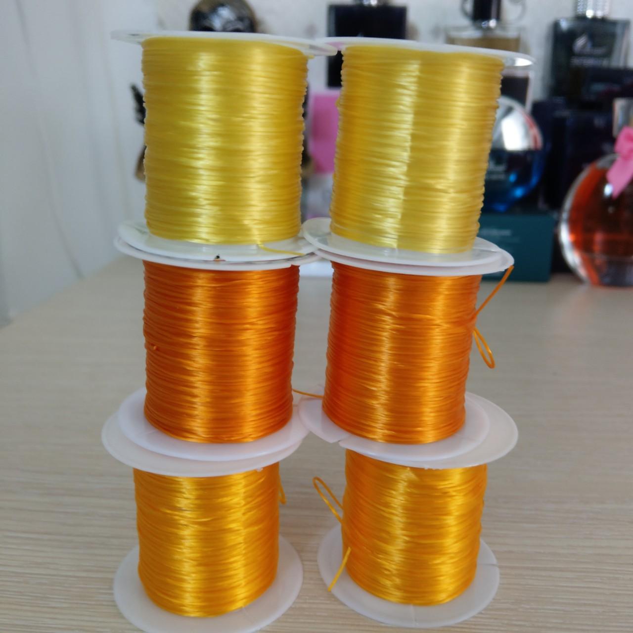 [HCM]Combo 3 cuộn dây thun sỏ hạt làm vòng