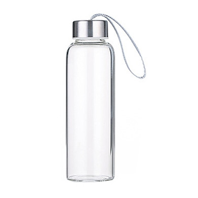 Bình nước thủy tinh có dây xách 300ml