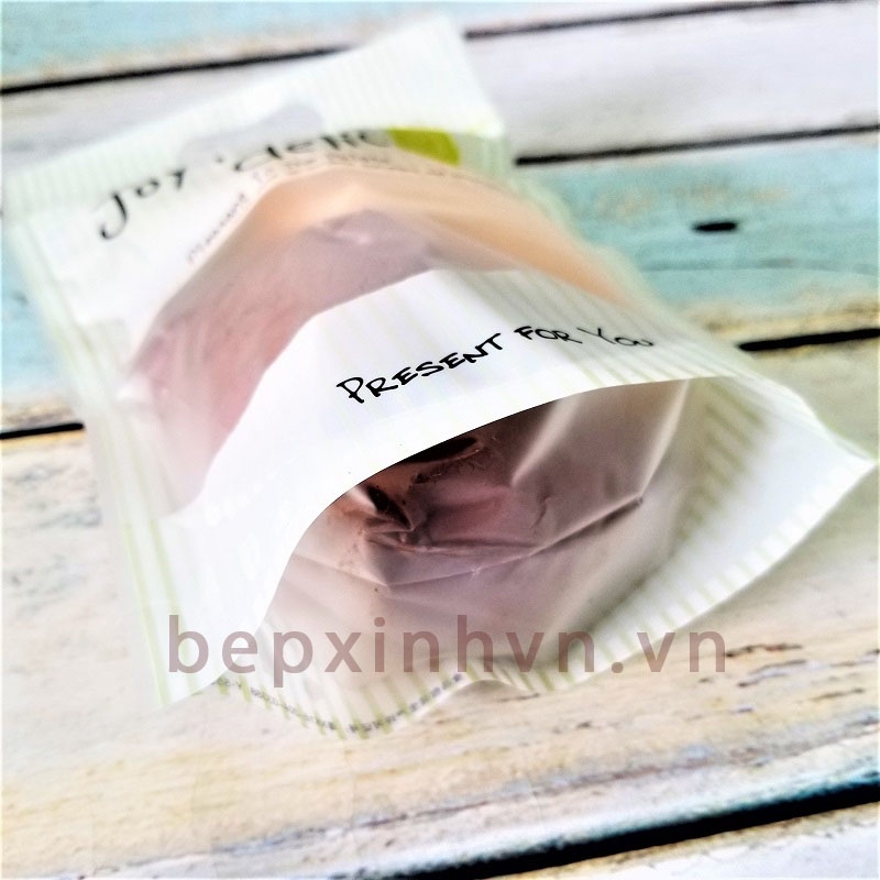 Túi zip đựng bánh kẹo Joyful and delicious (10/100túi)