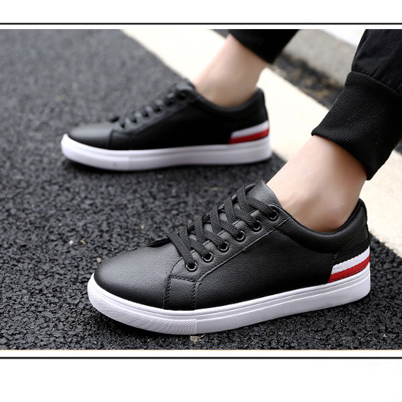 Giày thể thao nam sneaker phong cách Hàn Quốc (Trắng, Đen )