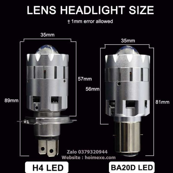 Bóng led đèn pha suzuki Gz 150a cao cấp