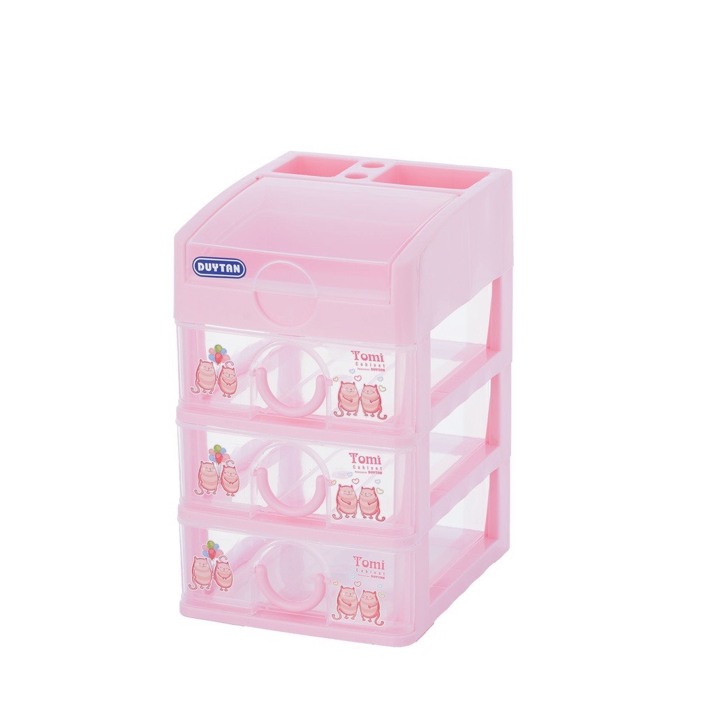 Tủ nhựa mini duy tân 5 tầng để bàn