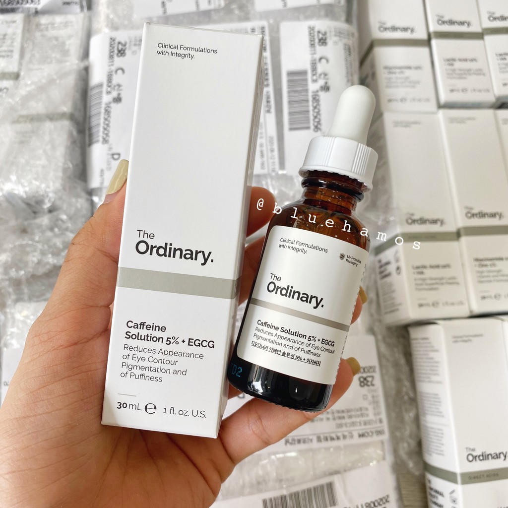 [HCM](Bill Korea) Tinh chất dưỡng mắt The Ordinary Caffeine Solution 5% + EGCG Serum