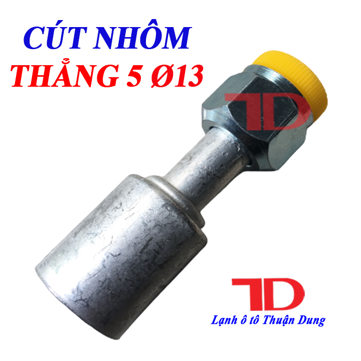 Cút Nhôm Thẳng 5 Phi 13 - Vật Tư Điện Lạnh Ô Tô Thuận Dung