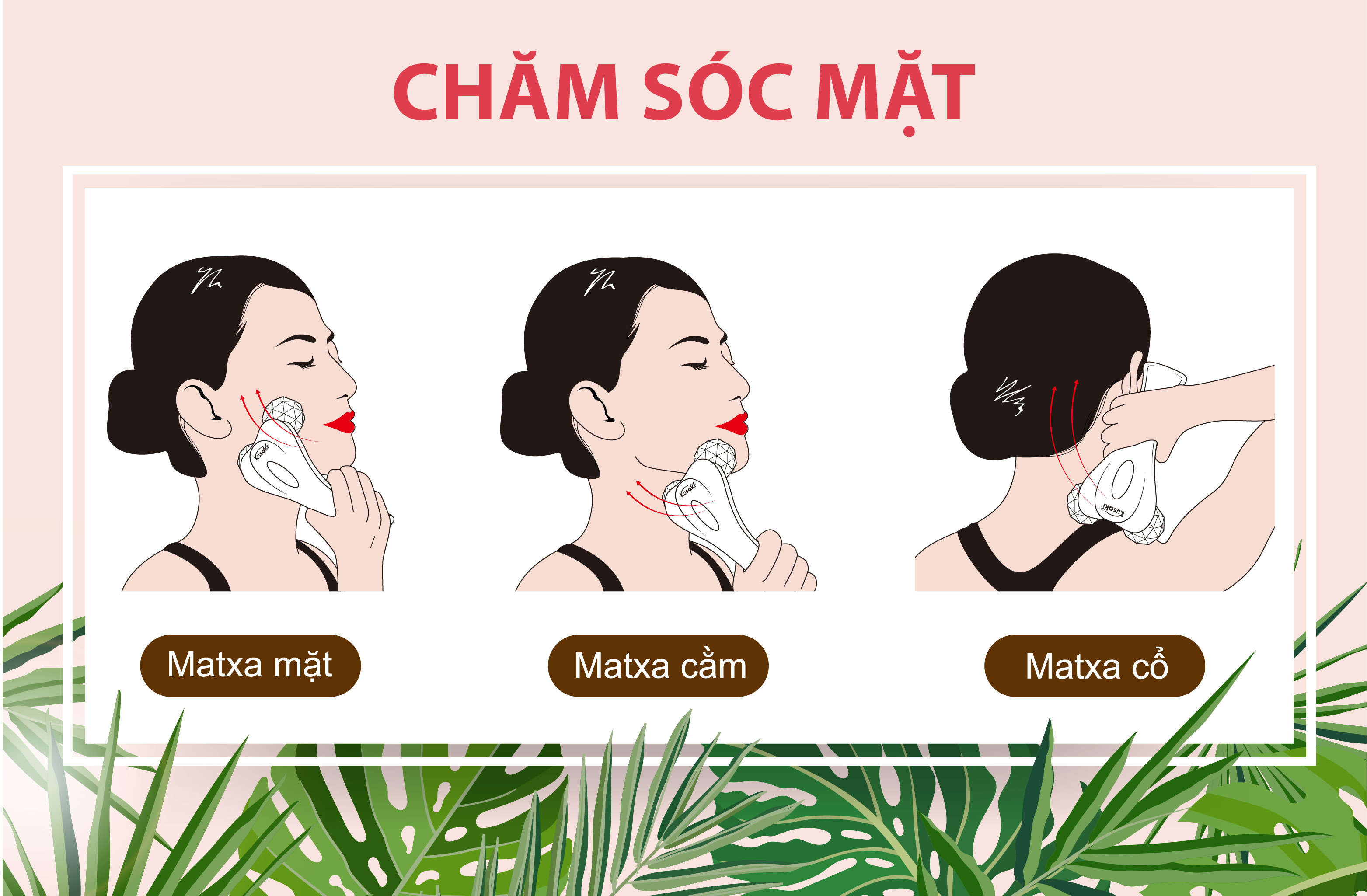 Cây lăn massage nâng cơ mặt 3D